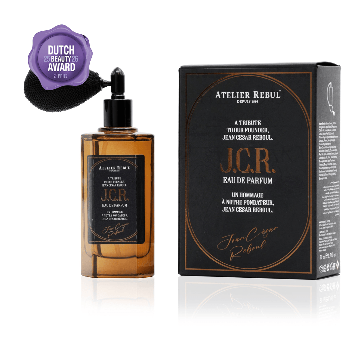 J.C.R. Eau de Parfum 50ml - Atelier Rebul