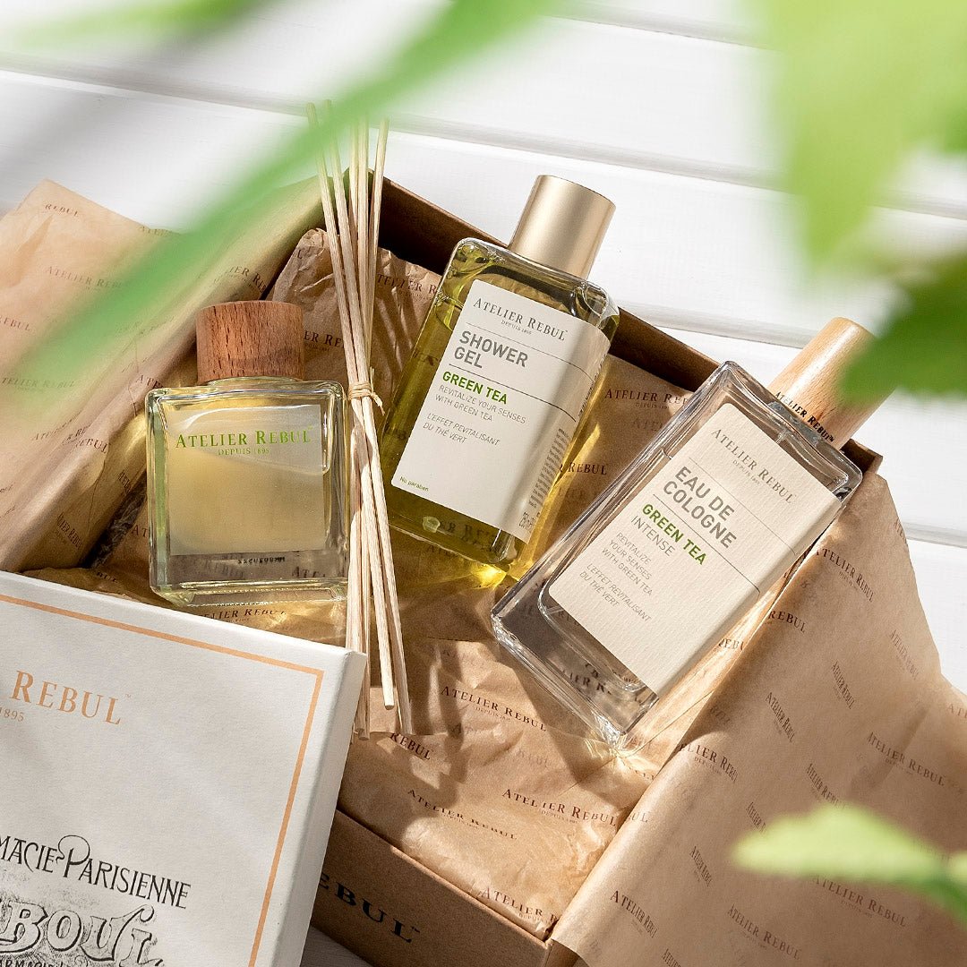 Groene Thee Geurstokjes 120ml - Atelier Rebul
