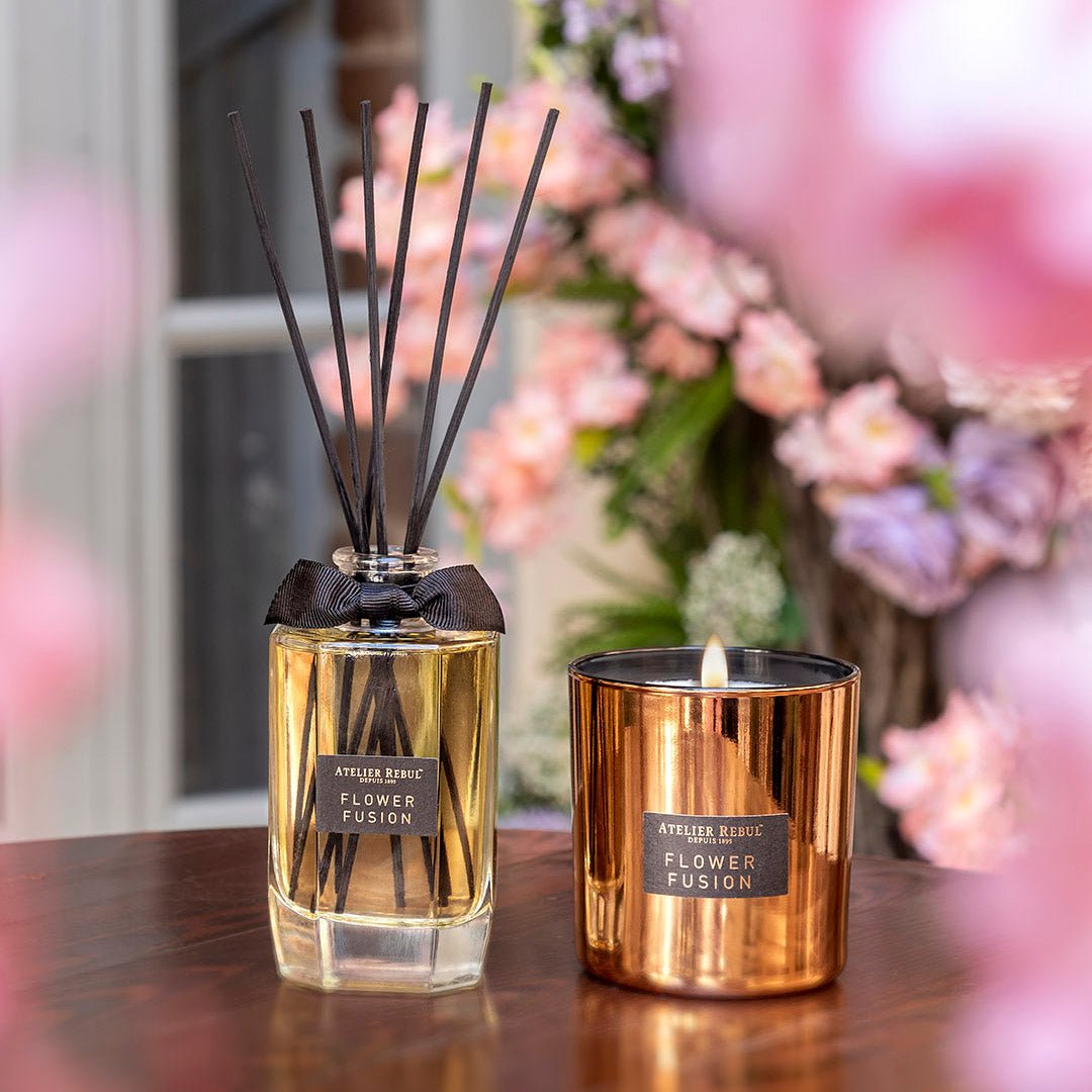 Flower Fusion Geurkaars 210g - Atelier Rebul