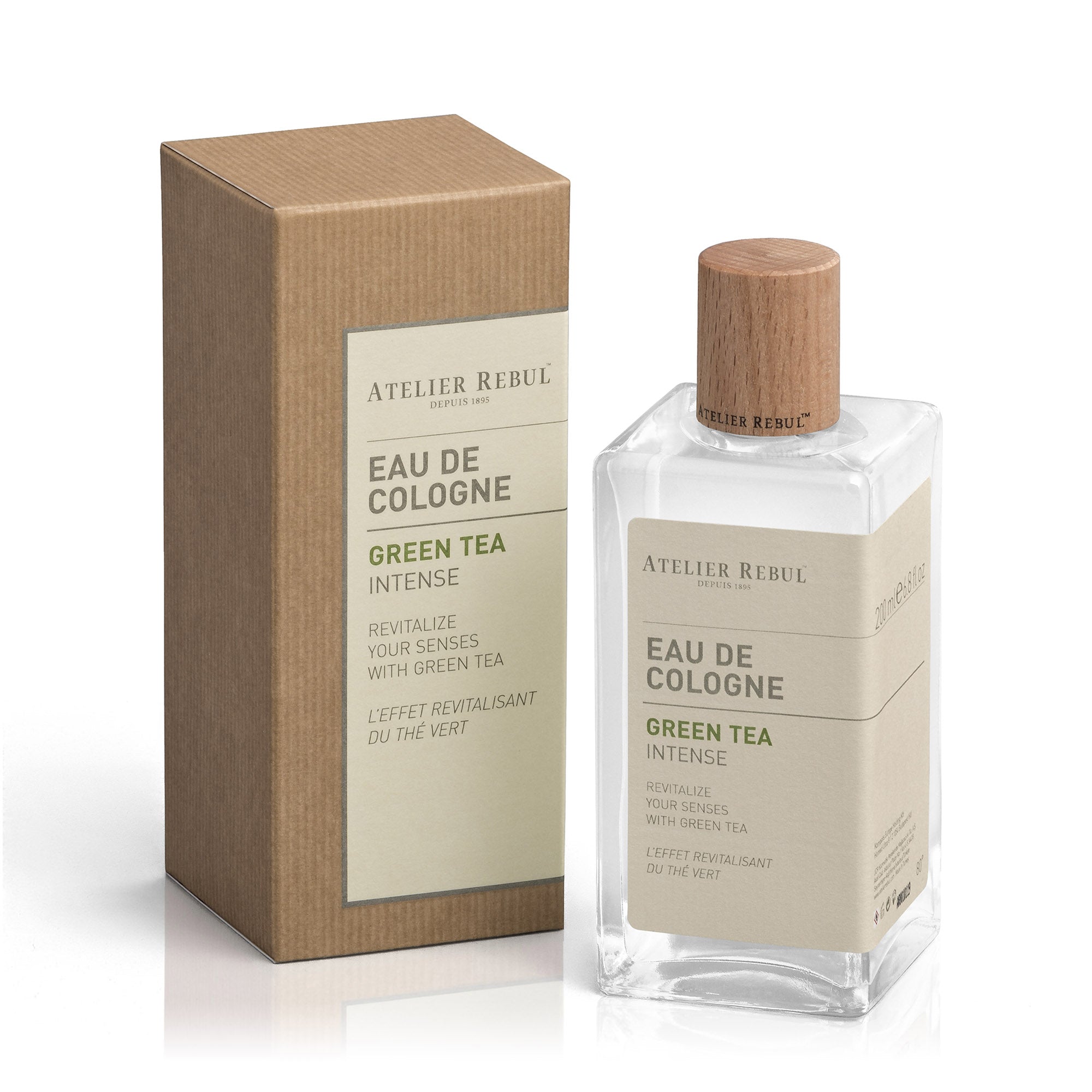 Groene Thee Eau de Cologne 200ml - Atelier Rebul