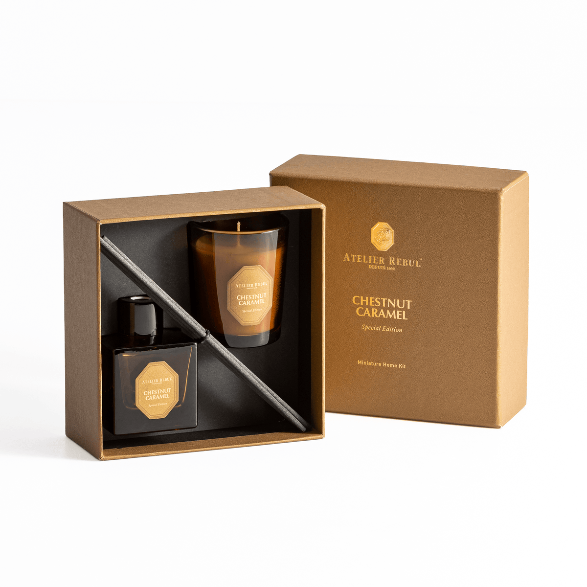 Chestnut Caramel Miniature Home Geschenkset - Special Edition - Atelier Rebul