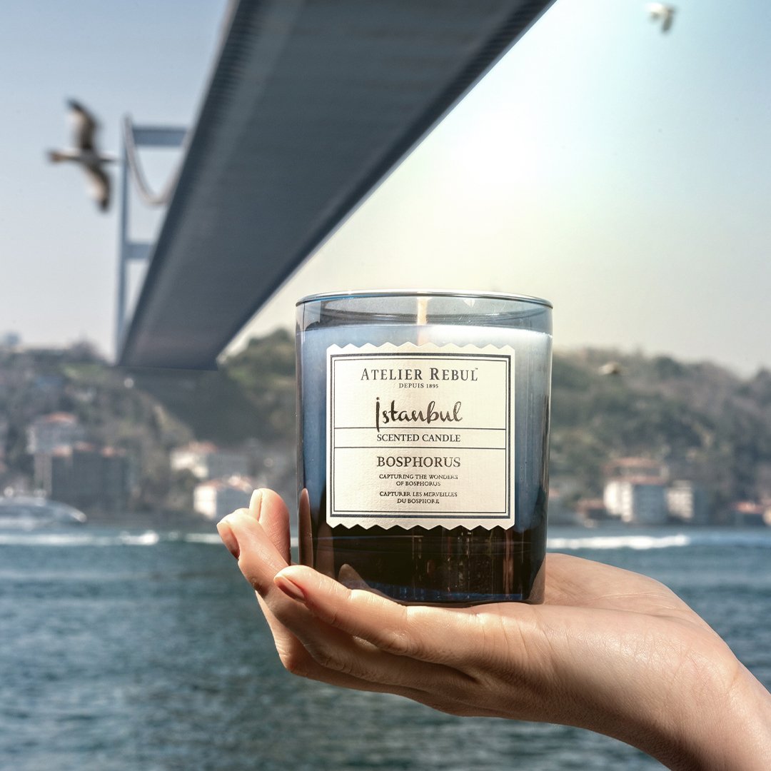 Istanbul Bosphorus Geurkaars 210g - Atelier Rebul