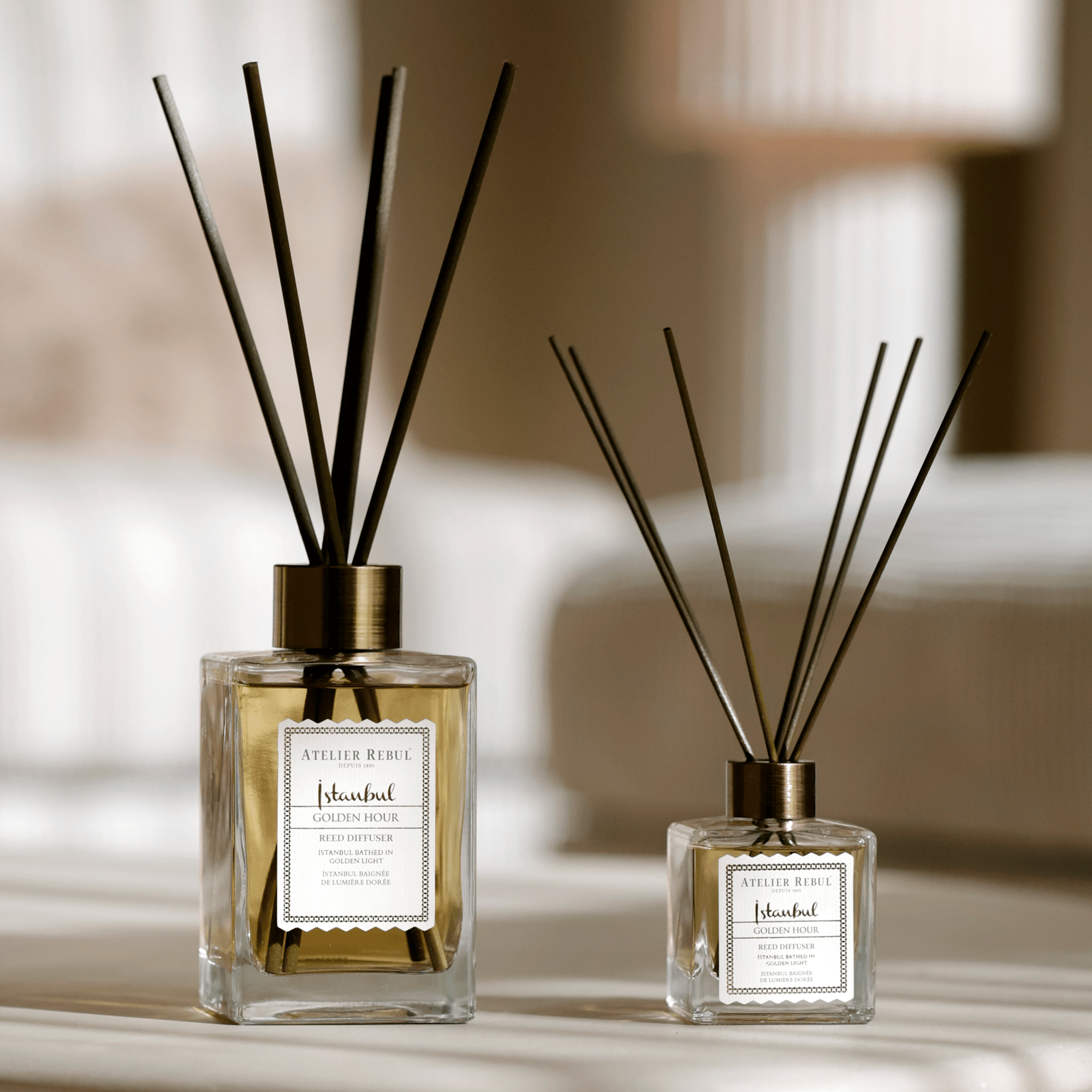 Istanbul Golden Hour Geurstokjes 515ml - Atelier Rebul