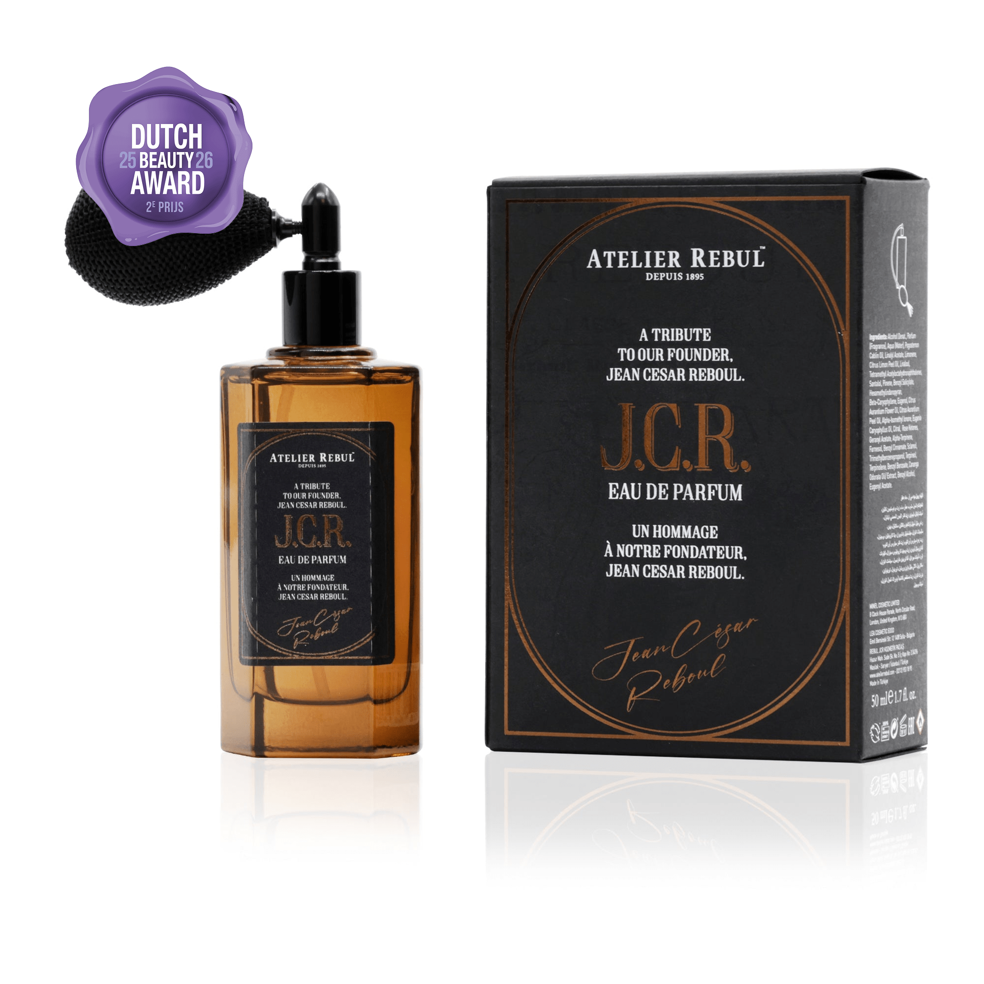 J.C.R. Eau de Parfum 50ml - Atelier Rebul