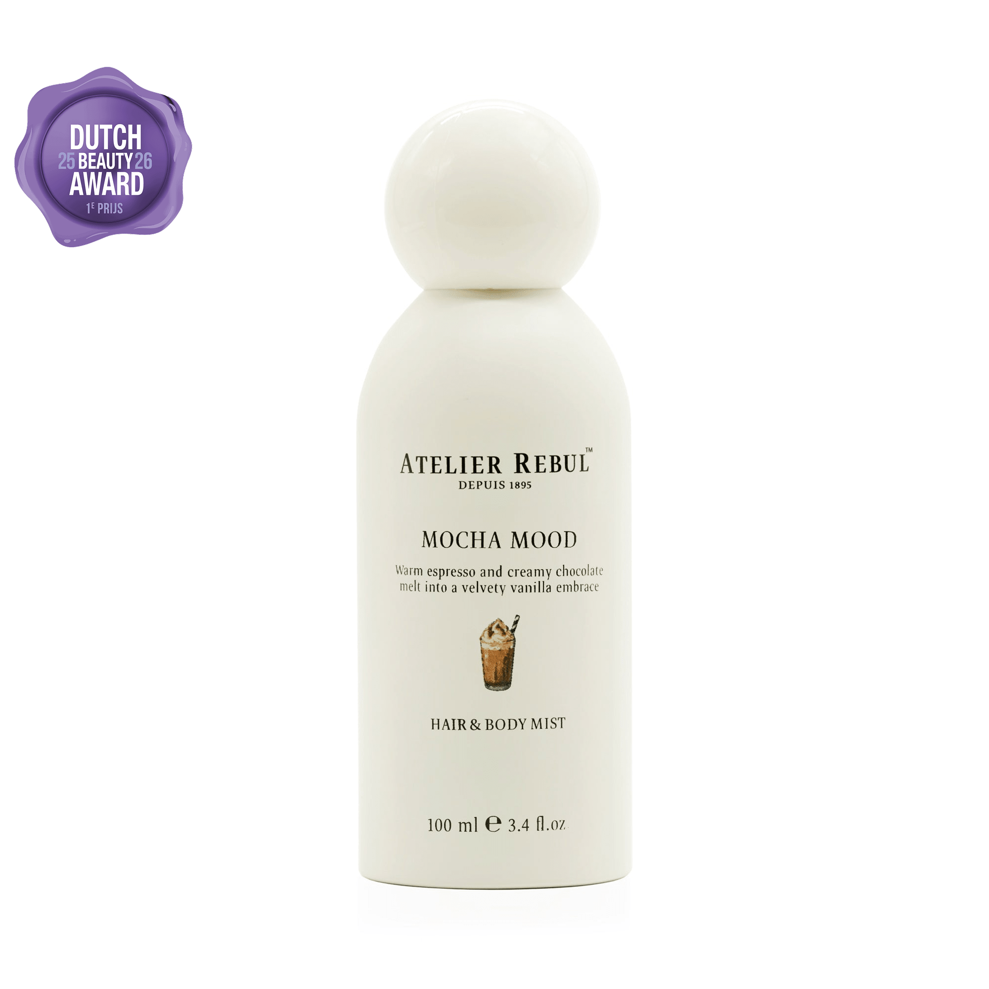 Mocha Mood Hair & Body Mist 100ml - Atelier Rebul