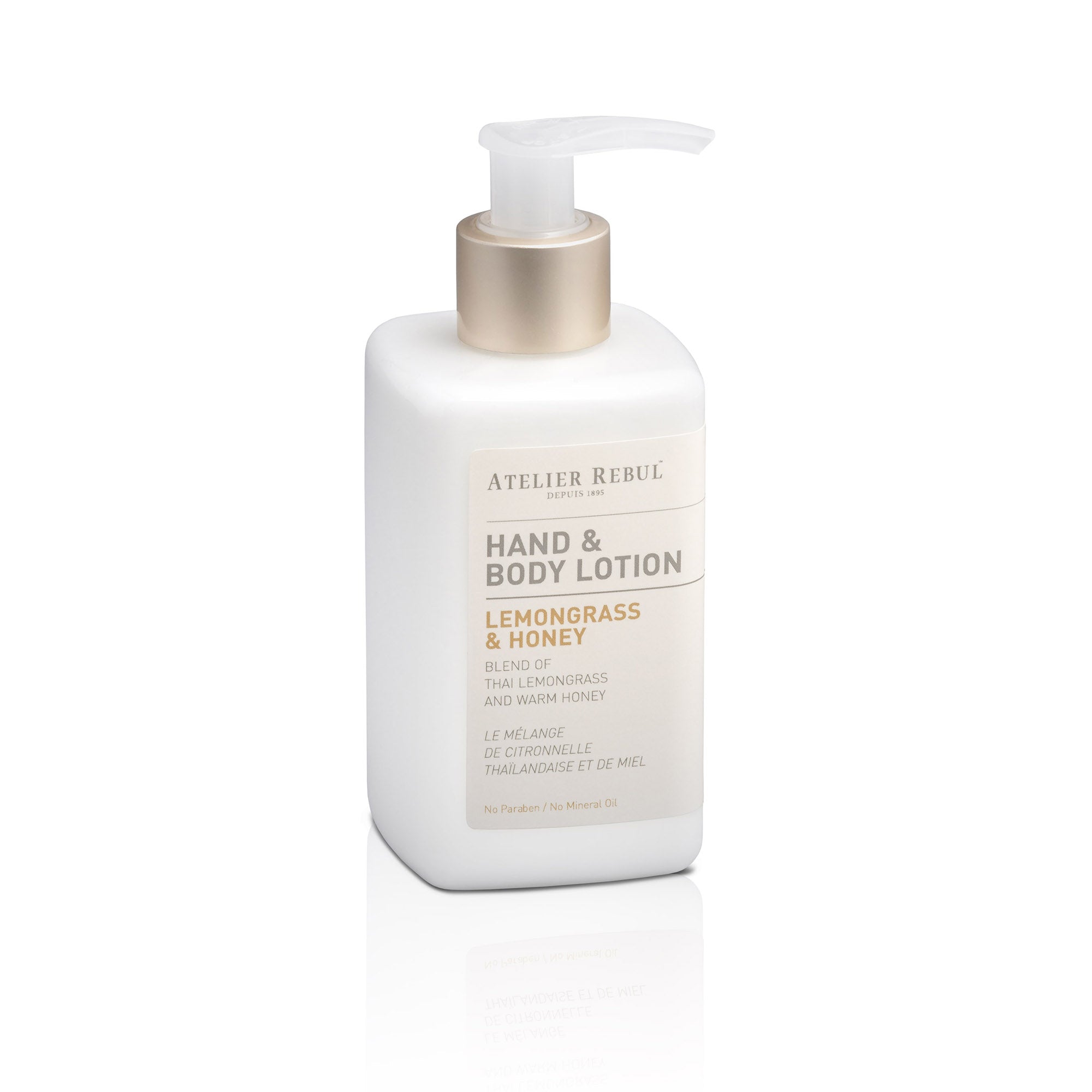 Citroengras & Honing Hand & Bodylotion 250 ml - Atelier Rebul