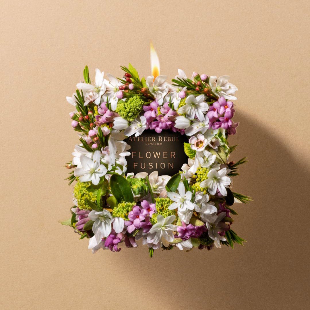 Flower Fusion Geurkaars 210g - Atelier Rebul